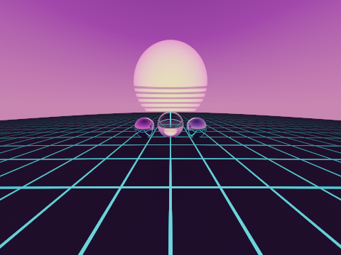 the same scene rendered at full resolution